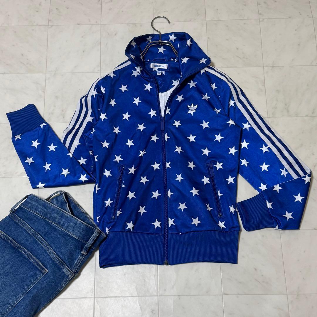 ４０周年限定　adidas originals　トラックジャケット　星柄　M