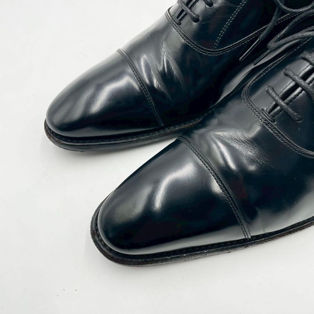 リーガル ビジネスシューズ ストレートチップ 内羽根 黒 25.0 Y1384