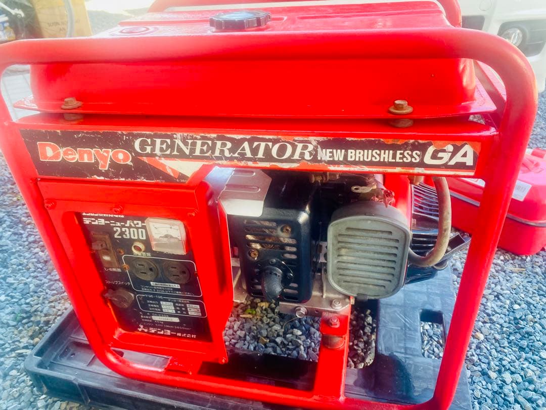 GA2300 発電機 さつまいも付き動作確認済みです ガソリン