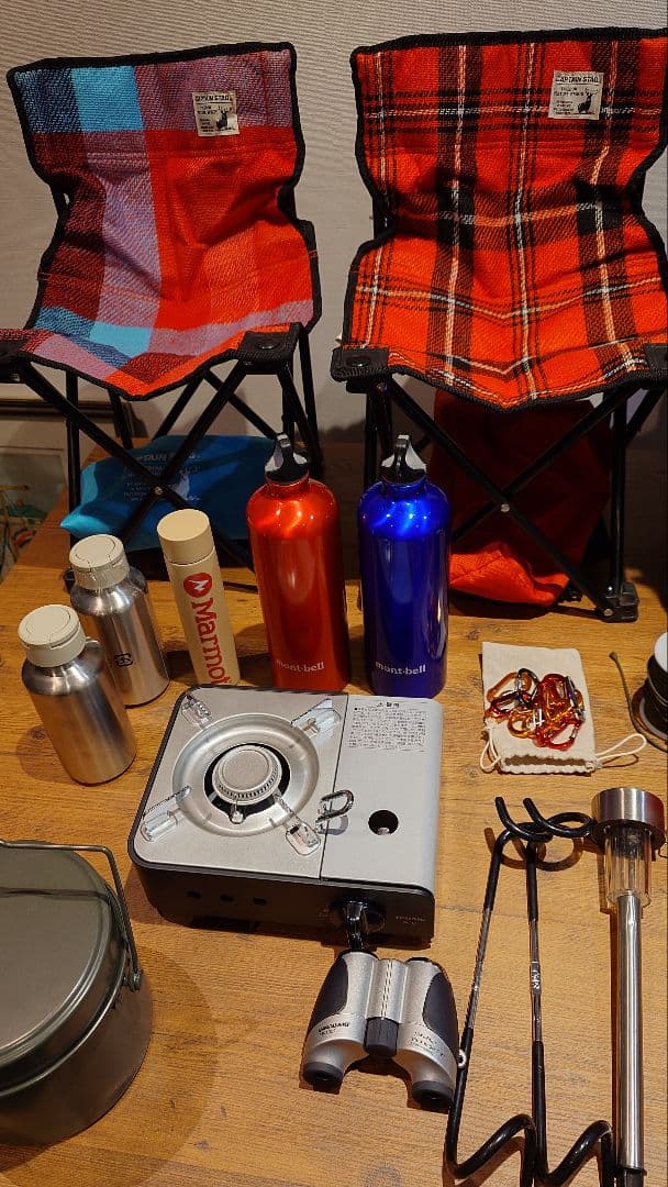 DOD mont-bell キャンプ用具セット