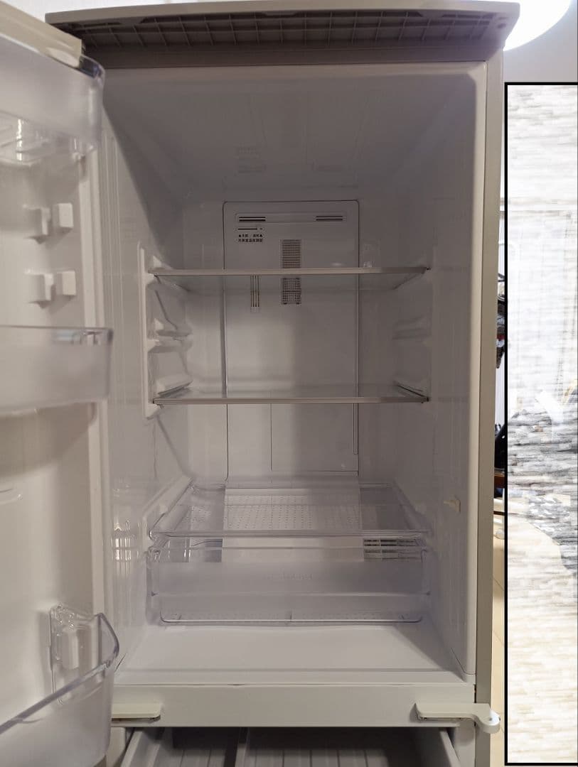 シャープ 冷蔵庫 SJ-D17D-S 167L シルバー 2018年製　両開き
