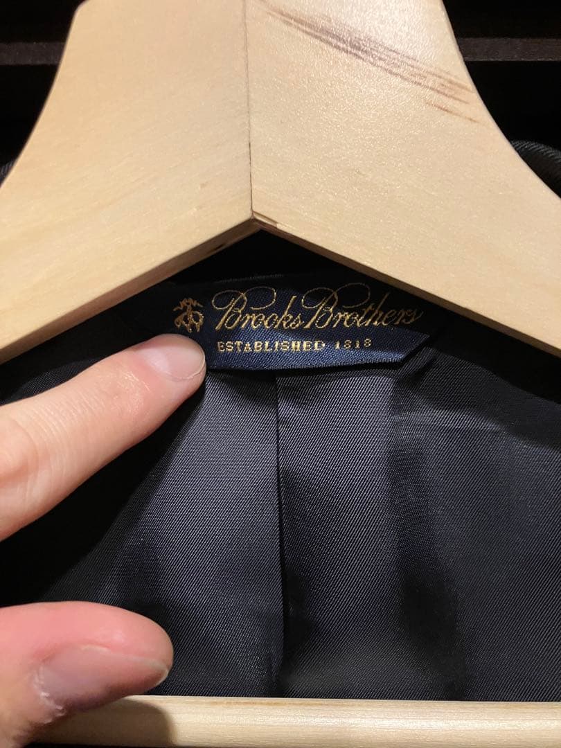 【Brooks Brothers】カノニコ ブレザー ネイビー GF