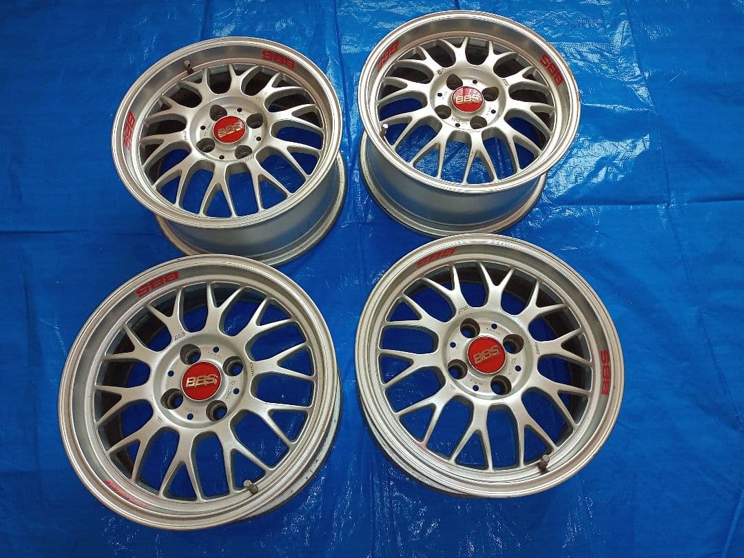 BBS RG-F　7J Inset+33 PCD100 4H　RG397
