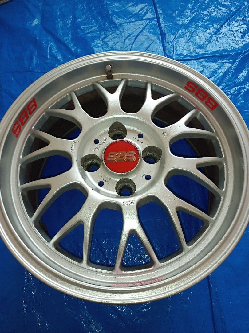 BBS RG-F　7J Inset+33 PCD100 4H　RG397