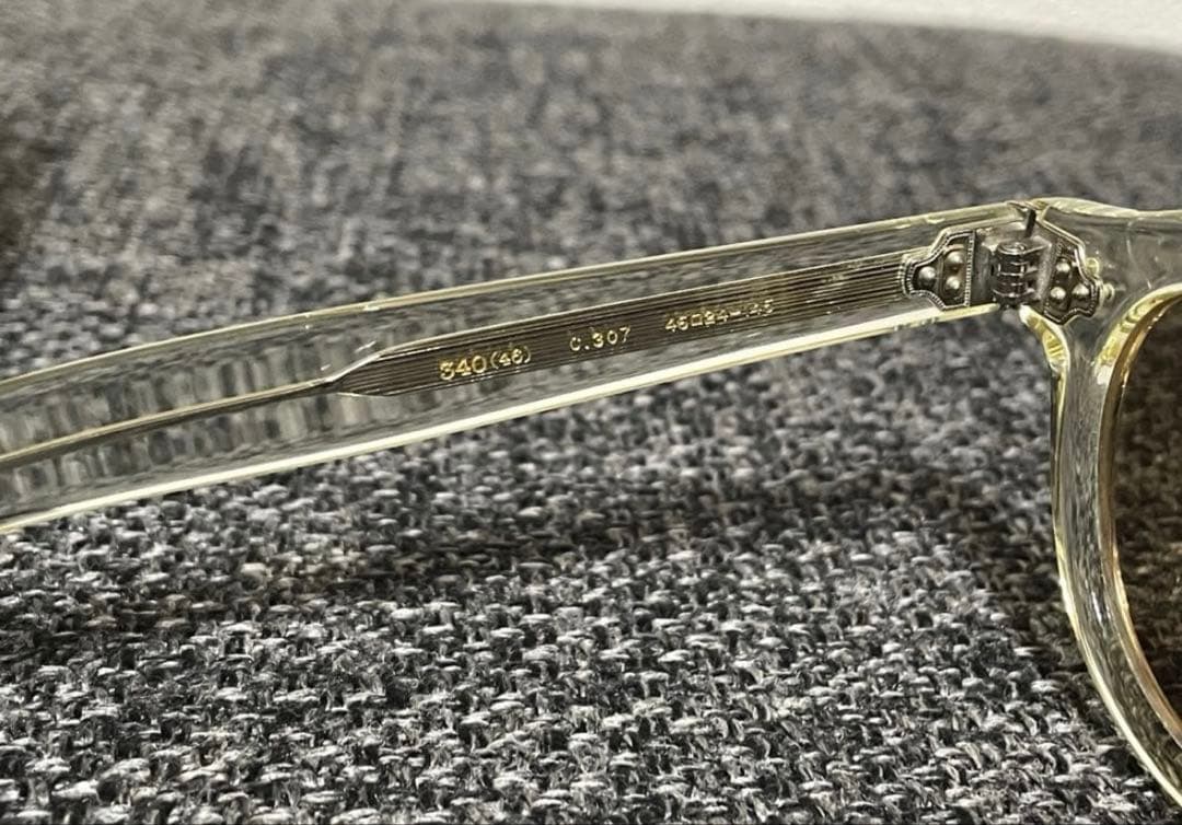 eyevan7285 340（46） col.307 クリアサングラス