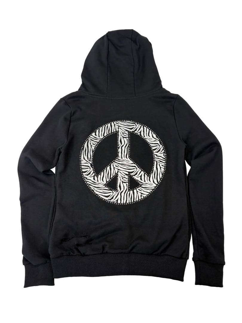 トップス igusa PEACE STUD HOODIE CARDIGAN