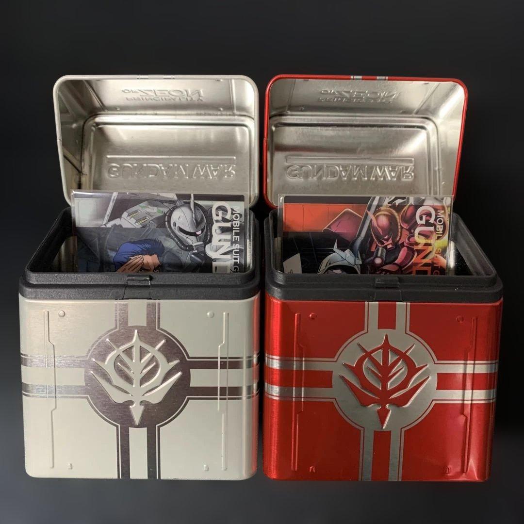 ガンダムウォーオフィシャルカンデッキケース　4個セット