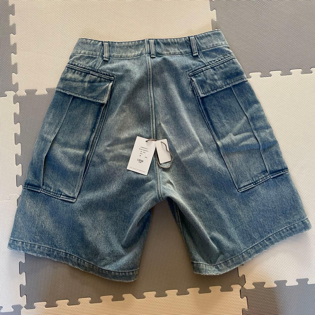 HERILL/ヘリル　HL DENIM CARGOSHORTS　サイズ1
