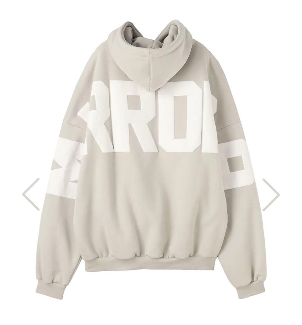 【最終値下げ】MIRROR9 ICONフーディー グレー MLサイズ新品