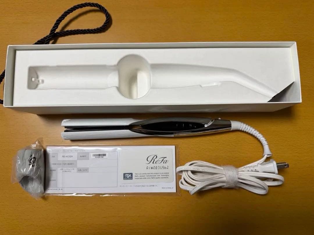 ReFa ストレートヘアアイロン RE-AC02A ホワイト