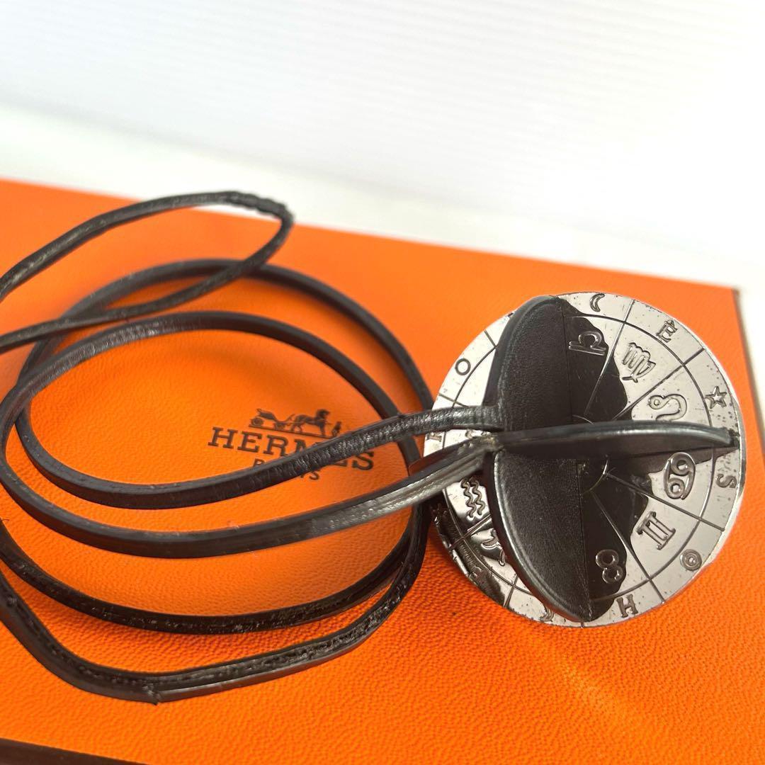 ＊レア　 HERMESエルメス カレンカ ネックレス シルバー ペンダント 星座