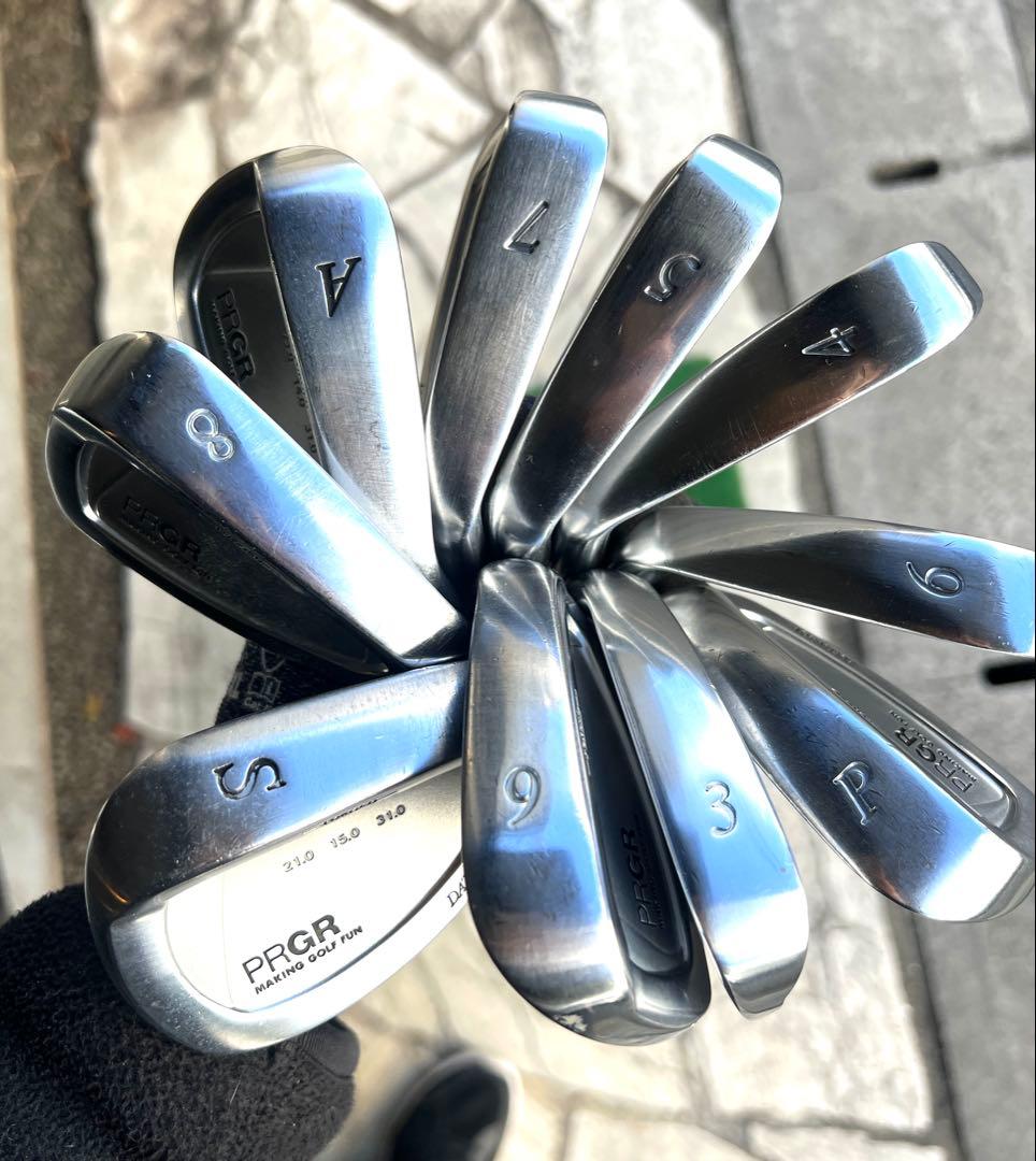プロギア　DATA801 アイアンセット #3からP,A,S 10本