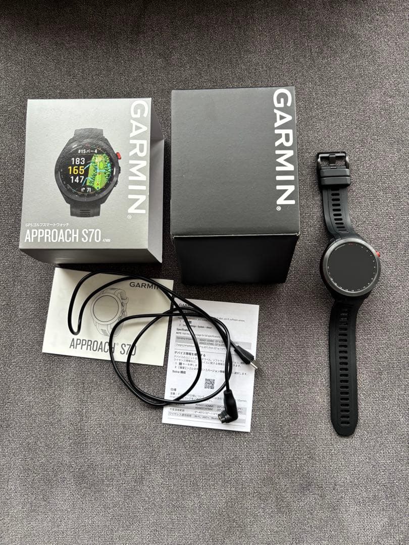 ガーミン★GARMIN APPROACH S70 GPSゴルフウォッチ