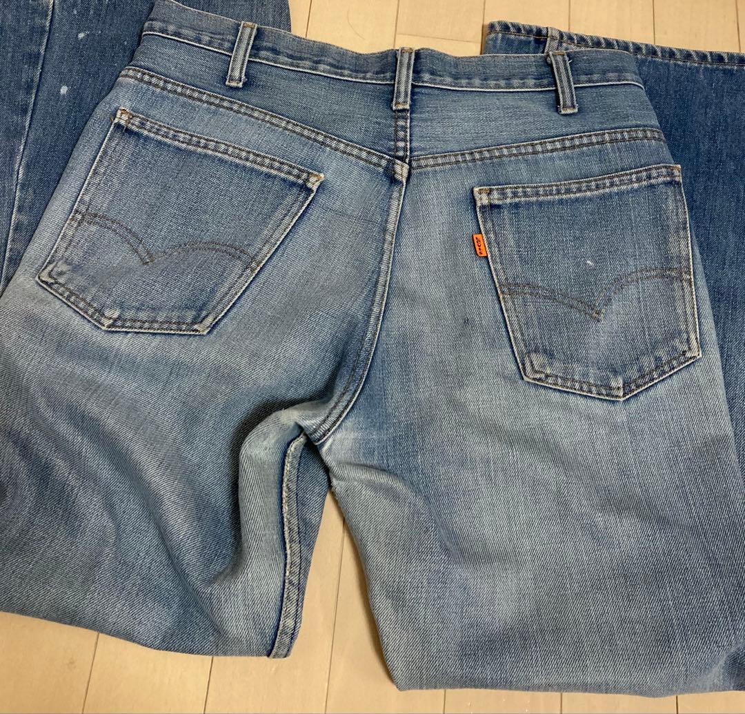 70's リーバイス　646-0917 ベルボトム　W34 L30 66前期