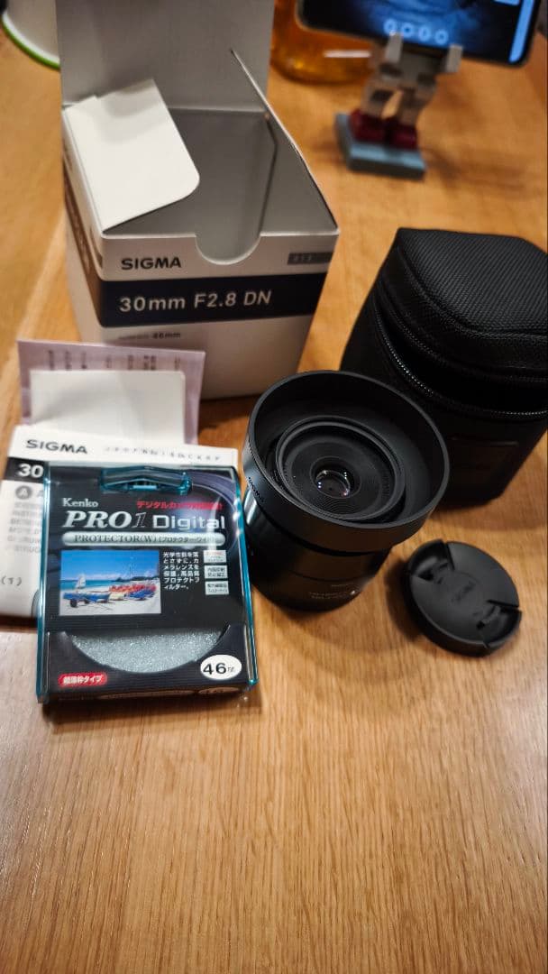 SIGMA 30mm F2.8 DN レンズ　SONY eマウント 美品