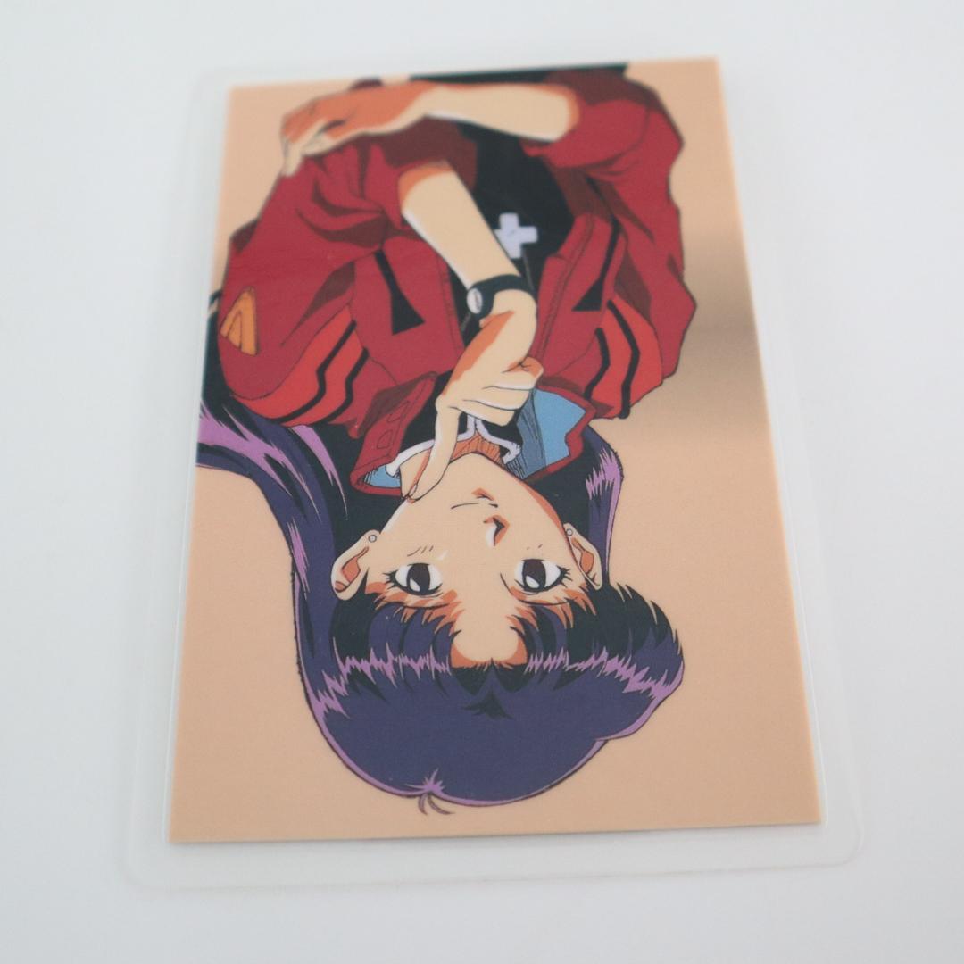 新世紀エヴァンゲリオン　ラミネートカード　4枚　碇シンジ・綾波レイ・葛城みさと