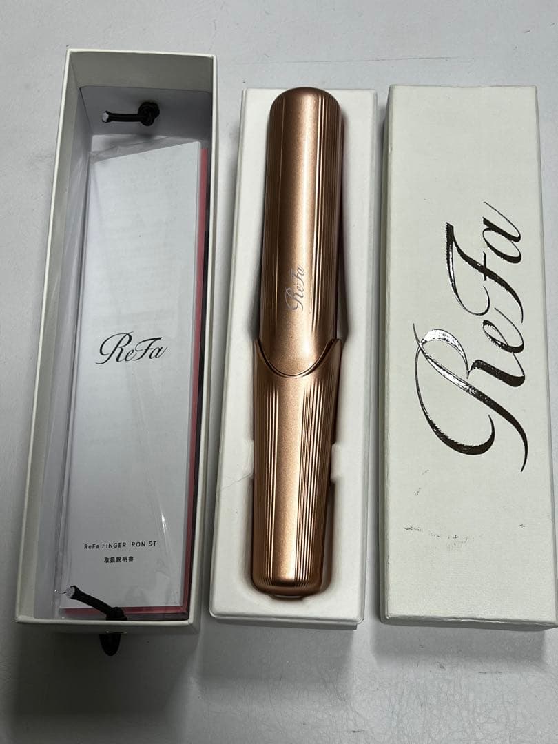リファフィンガーアイロン　ピンク
