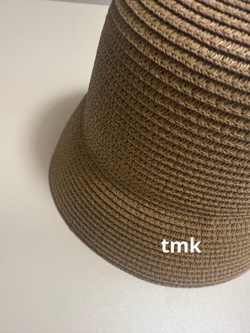 【新品タグ付き】AKTE ブレードハット ベージュ サマーハット バケハ アクテ