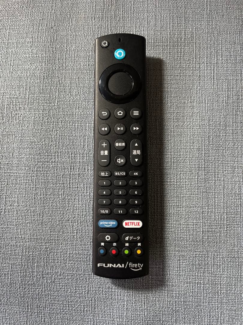 ☆3.FUNAI 43型 4Kスマートテレビ FirerTV搭載