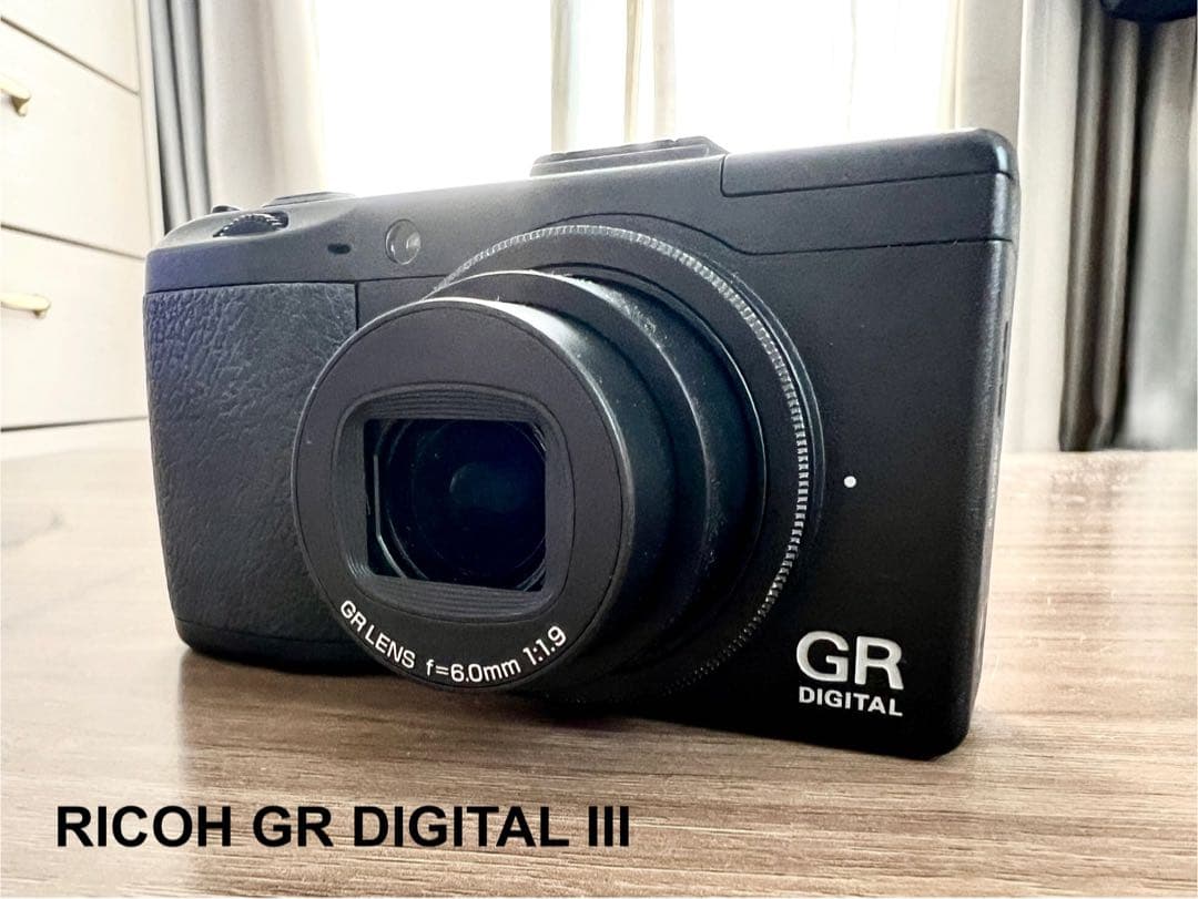 【美品】RICOH GR DIGITAL III コンパクトデジタルカメラ