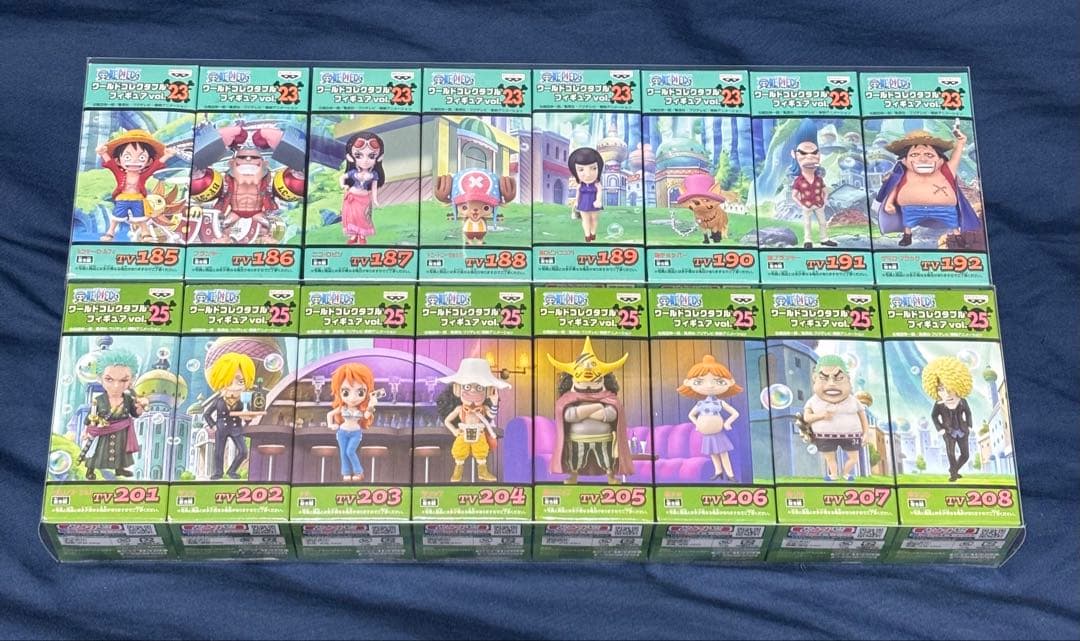 ワールドコレクタブルフィギュア　ワンピース　vol.23 vol.25
