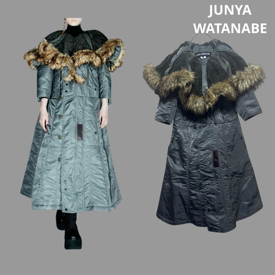 2022年秋冬ジュンヤワタナベ　変形コート　コムデギャルソン