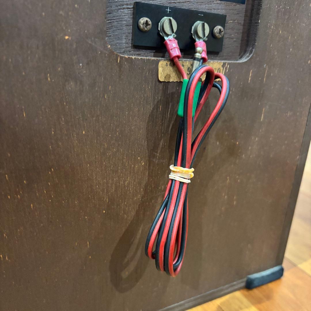 【名機】Sansui SP-10 ビンテージスピーカー 格子グリル 木製 美品