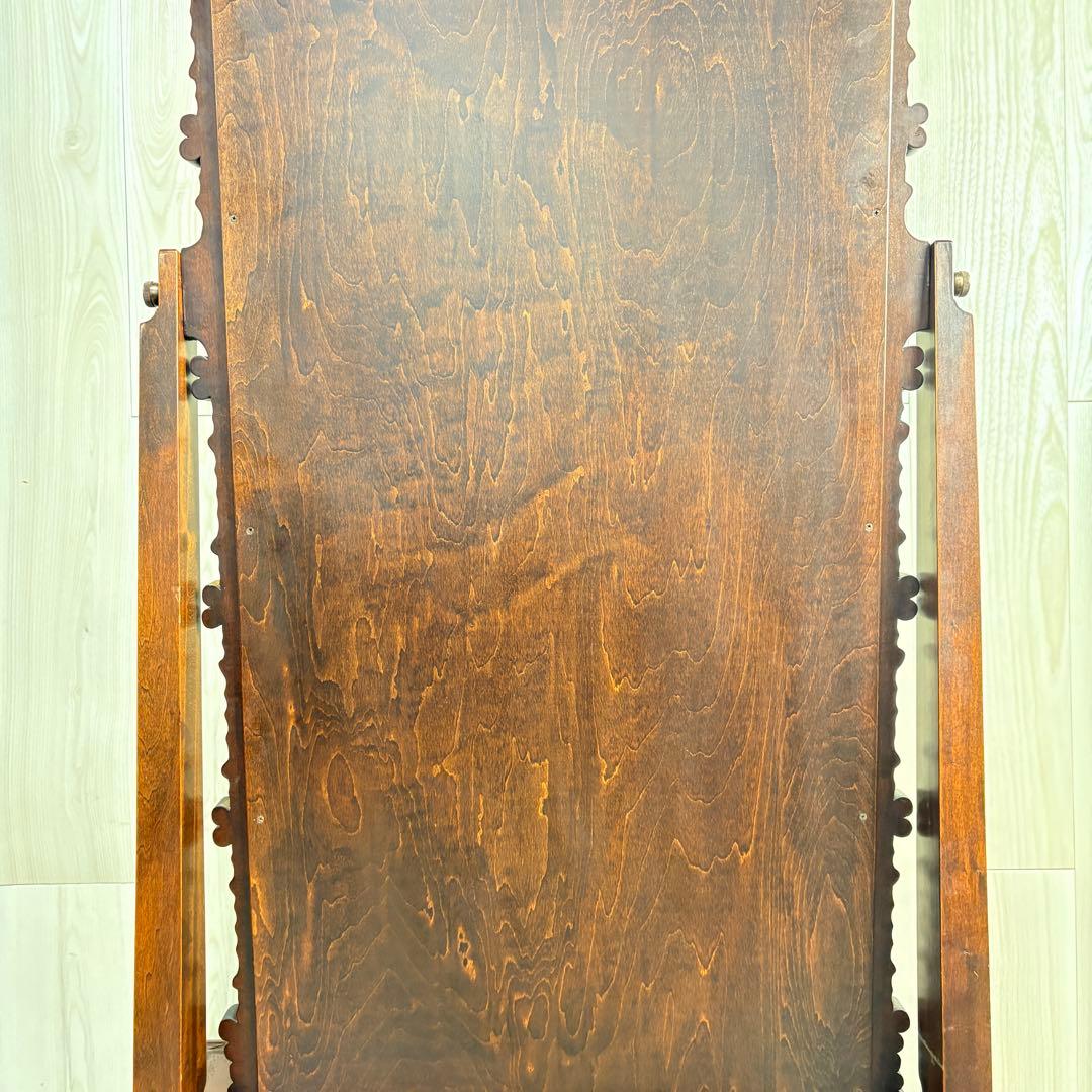 【元祖 軽井沢彫】軽井沢彫 鏡台　桜 さくら彫刻 大阪屋家具店　ドレッサー