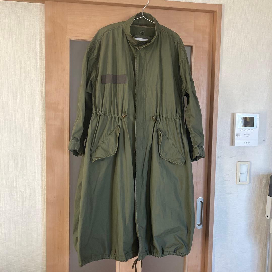 【ナツ】ビームスボーイM65ボアライナー モッズコートオーバーサイズ