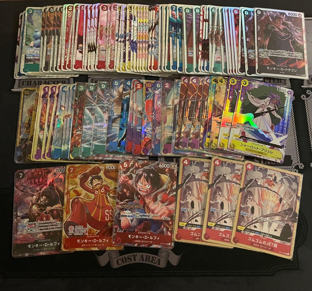 ワンピースカード　まとめ売り　ルフィプロモ　パラレルSR合計100枚