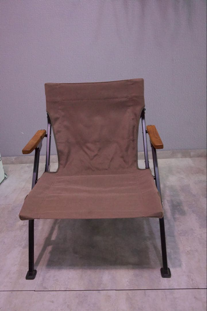 中古　スノーピーク　ローチェアショート　グレー