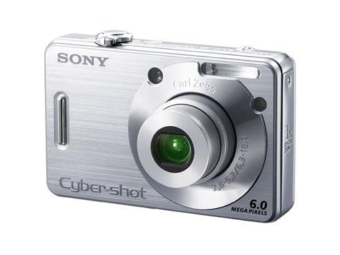 SONY Cyber-shot 6.0メガピクセル シルバー DSC-W50