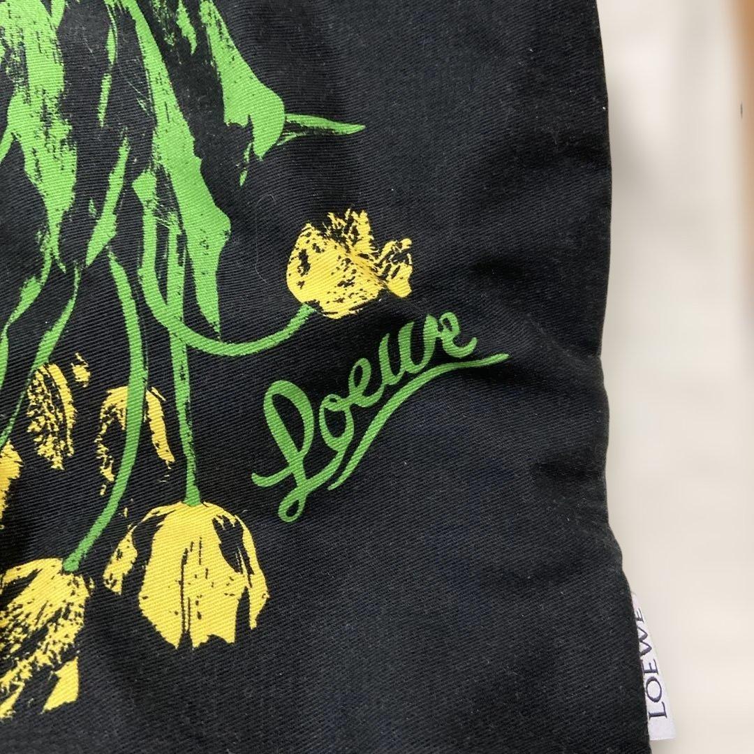 LOEWE 花柄巾着