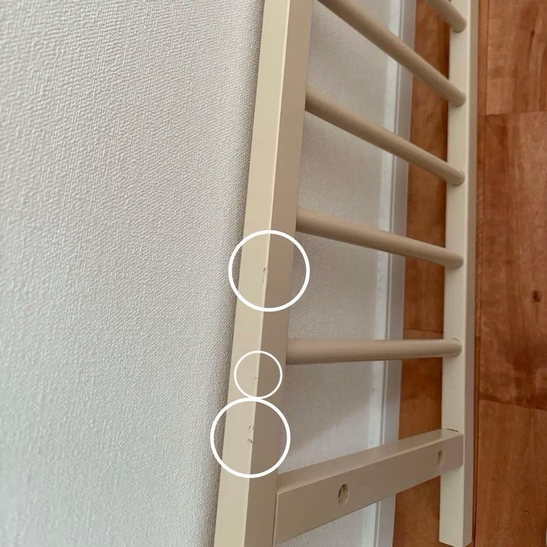 キンタロー アン ハイタイプベビーベッド ホワイト　レギュラーサイズ