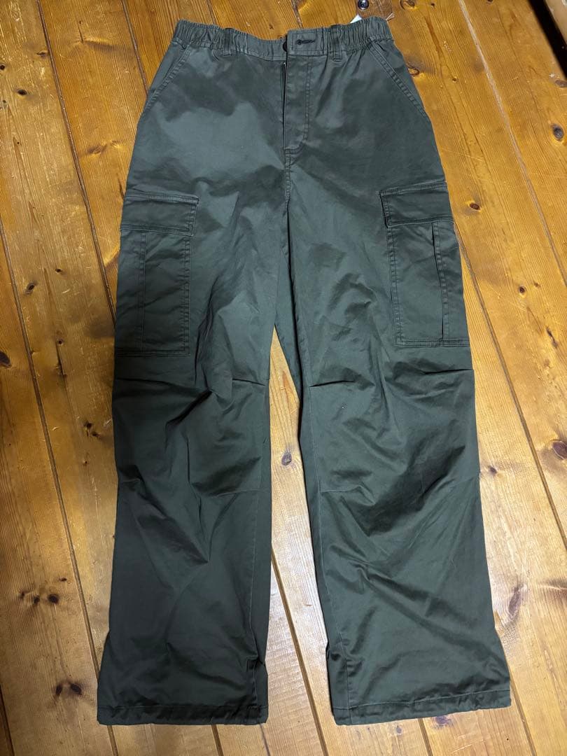 Femicite コットン カーゴパンツ オリーブ