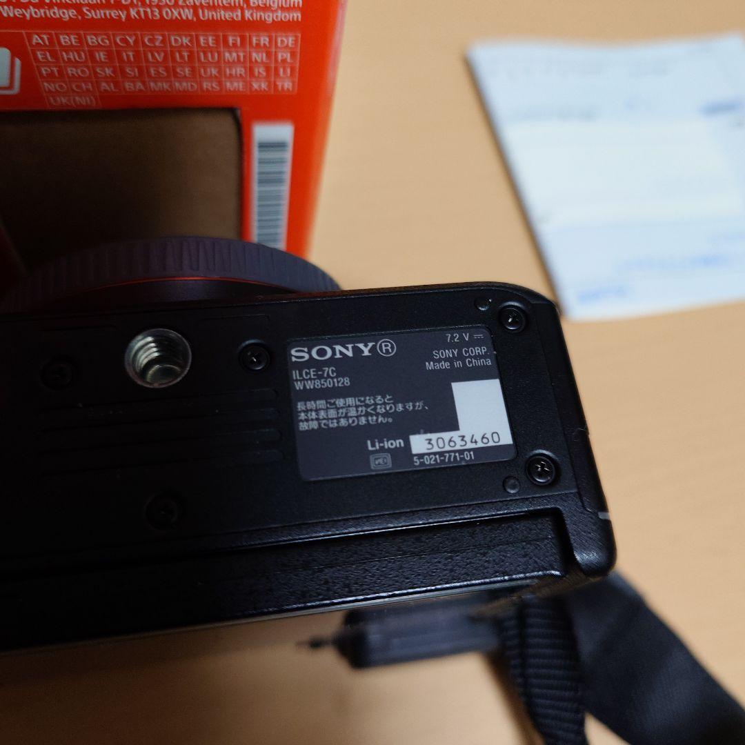SONY α7C ミラーレスカメラ 本体