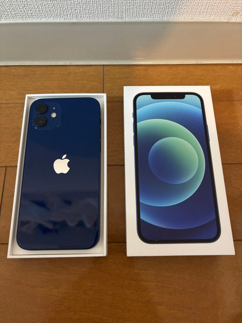 Apple iPhone 12 128GBブルー、Blue 本体