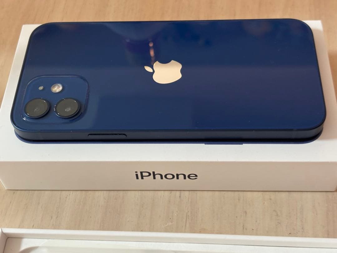 Apple iPhone 12 128GBブルー、Blue 本体