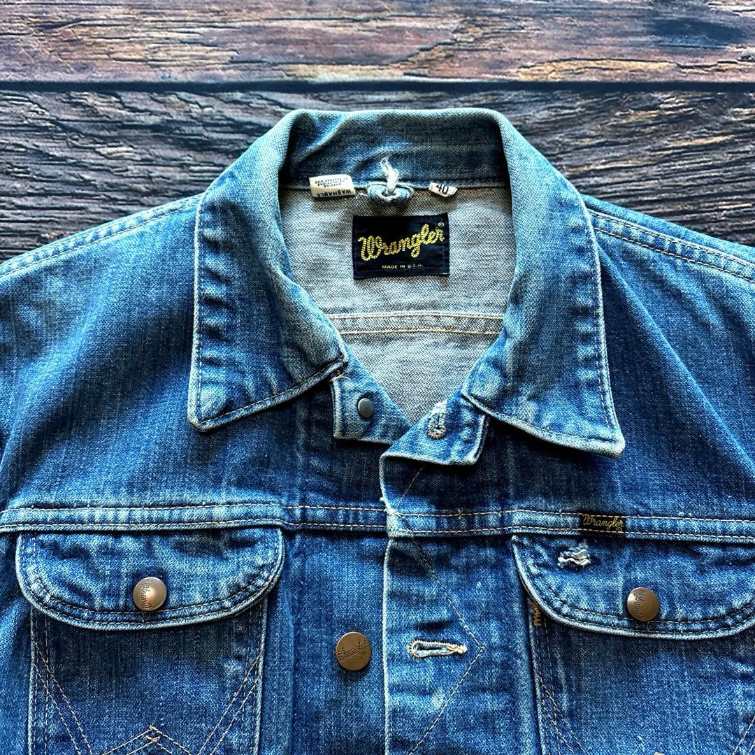 ジャケット・アウター Wrangler / 70's 124MJ denim jacket