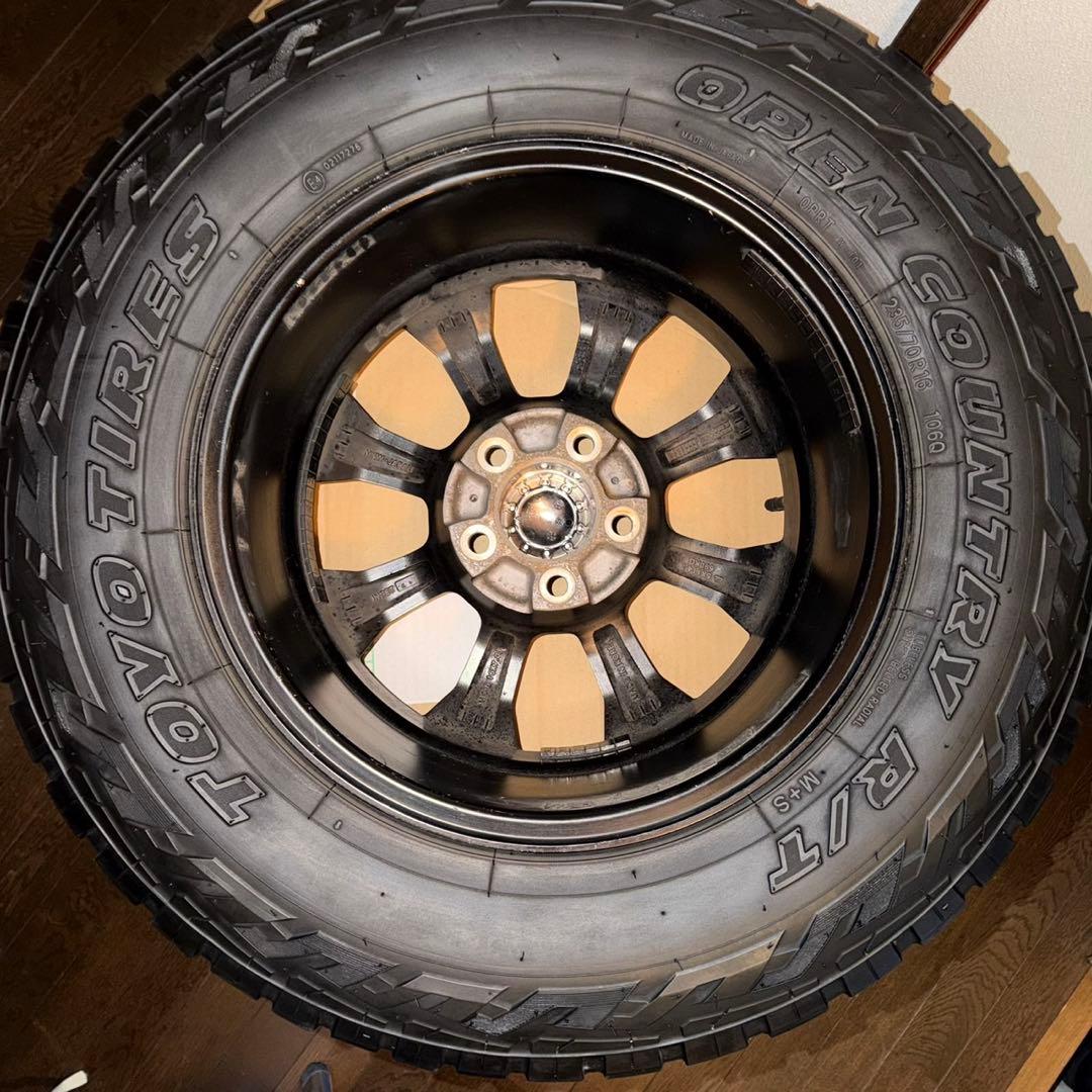 希少デリカD5 MKW MK-46 235/70R16 OPEN COUNTRY