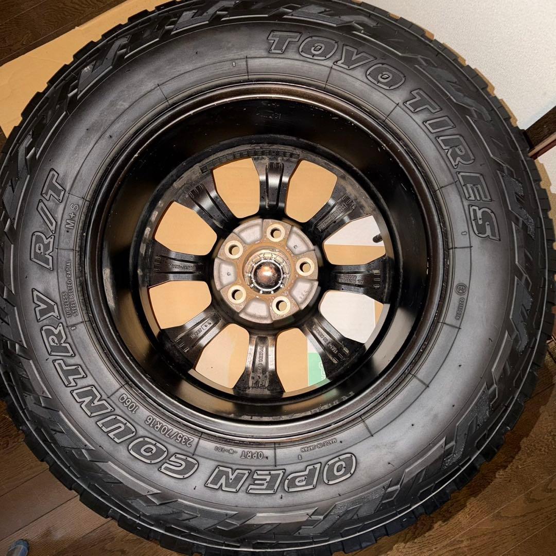 希少デリカD5 MKW MK-46 235/70R16 OPEN COUNTRY