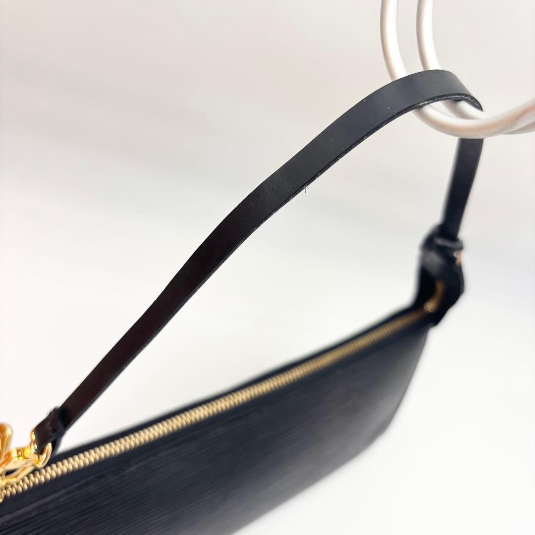 ■LOUIS VUITTON エピ　ポシェット　アクセサリーポーチ ノワール　黒