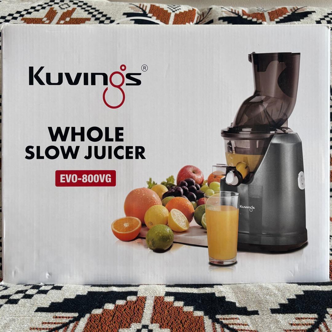【未使用】KuvingsEVO-800VG スロージューサー 定価39,800円