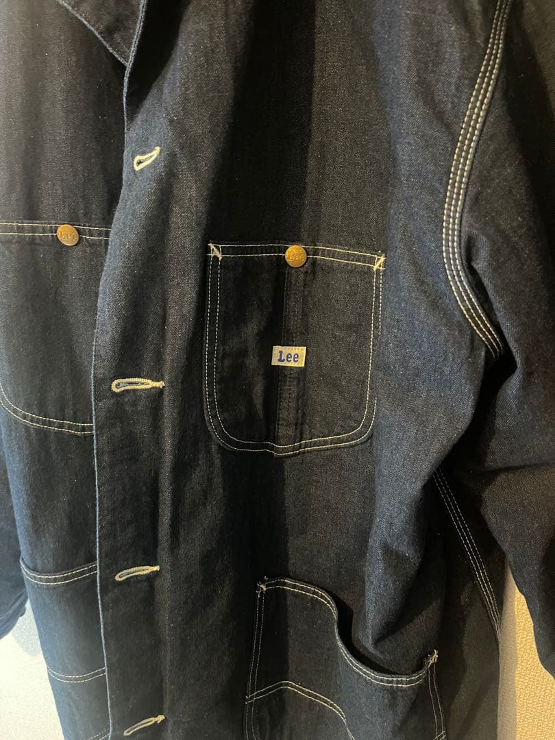 Lee デニムジャケット XL カバーオール コーデュロイ襟