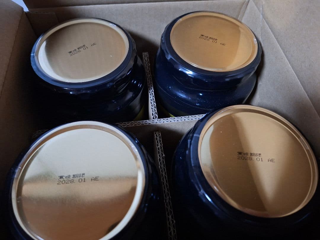 新品未開封「はちみつの恵」国産純粋百花はちみつ 1000g ４本セット