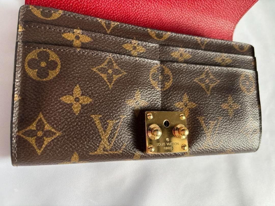 ルイヴィトン ポルトフォイユ パラス バイカラー M58414