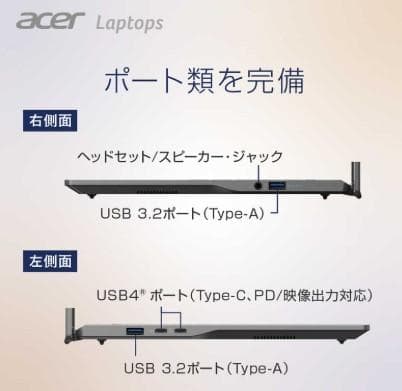 新同Acer Copilot-PC／16GB／SSD１TB／Office／保証有