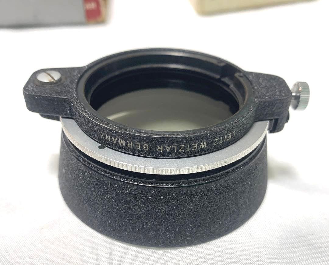 元箱付き ライカ 13352 PLフィルター付きフード