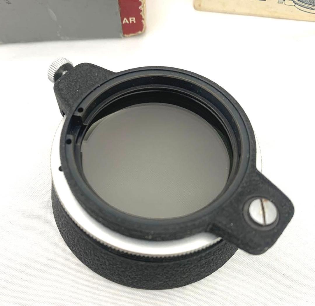 元箱付き ライカ 13352 PLフィルター付きフード