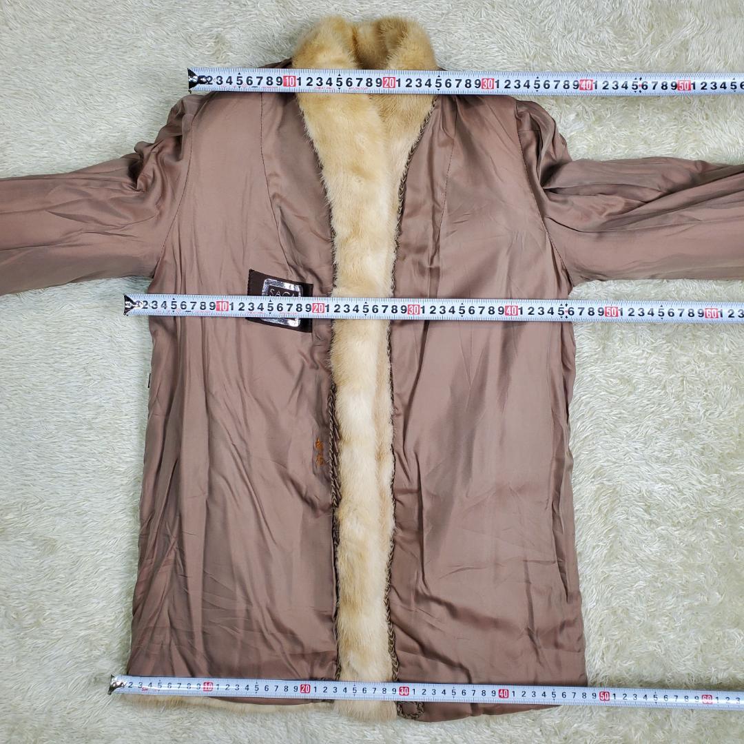 SAGA MINK サガミンク 　柔らか　サファイア　ミンク 　 コート